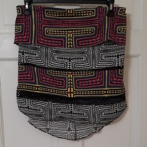 Geometric Patterned Tube Top